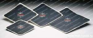 Заплатка TOR-4 c диагональным кордом 280х280 мм для ремонта покрышек внедорожников (арт.389)